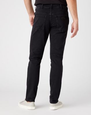 Wrangler TEXAS - Straight leg jeans - faded black/black denim 