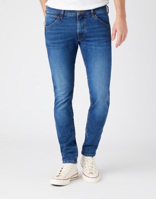 mens elastic waist pull on jeans