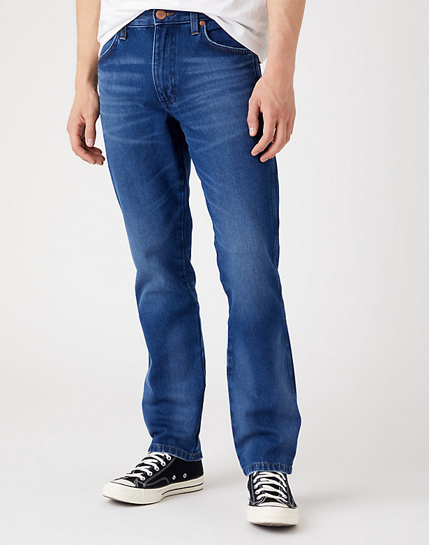 DIESEL Denim Klassische Slim-Fit-Jeans in Blau für Herren Herren Bekleidung Jeans Bootcut Jeans 