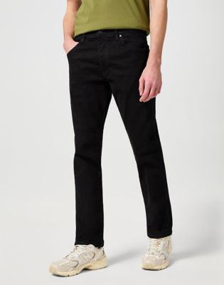 Pantalones vaqueros de pana de hombre Wrangler Greensboro slim, modelo  W15QA2H29, burdeos oscuro