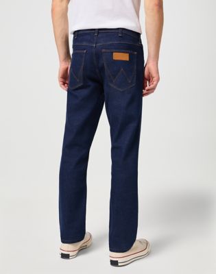 Men's Denim Wide Pants Dark Navy (30 Inch / 76 cm)