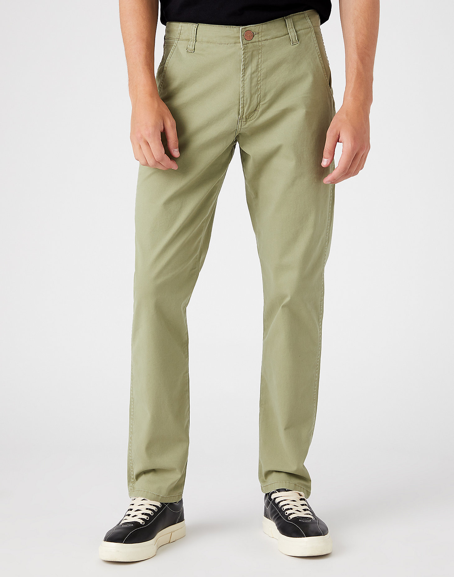 Casey Chino in Oil Green main view