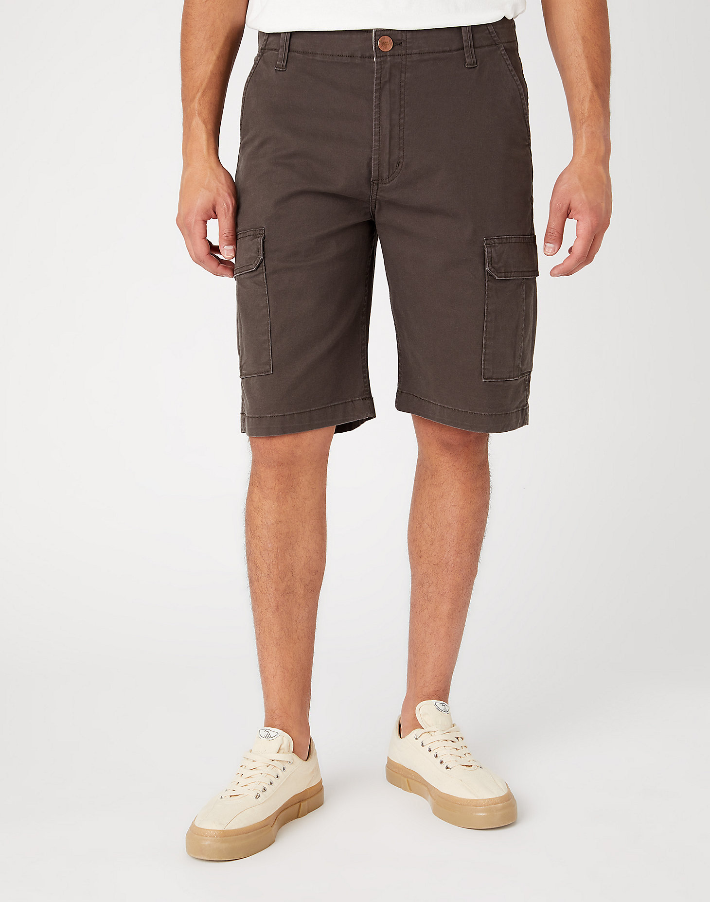Casey Cargo Shorts in Faded Black main view