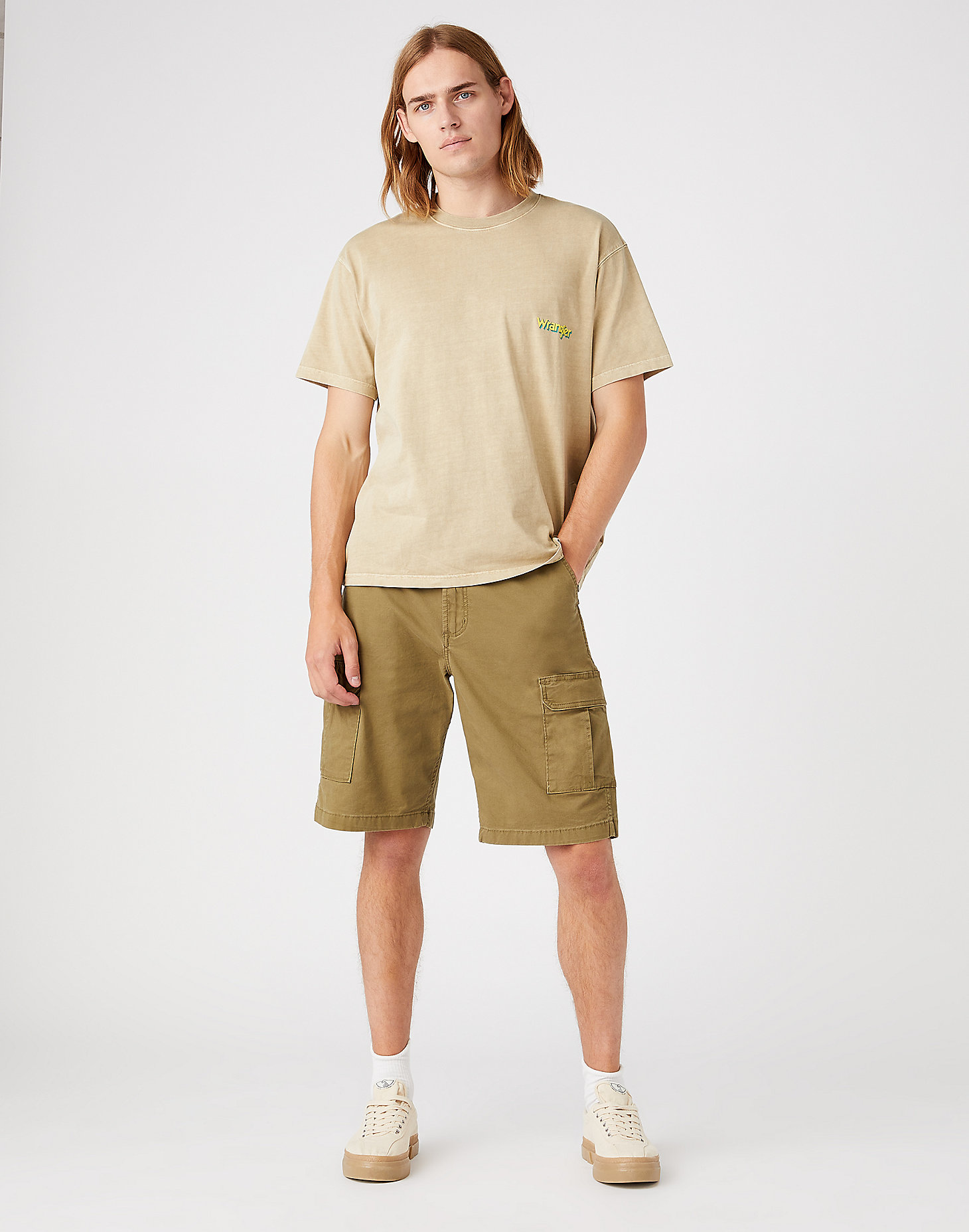 Casey Cargo Shorts in Lone Tree Green main view