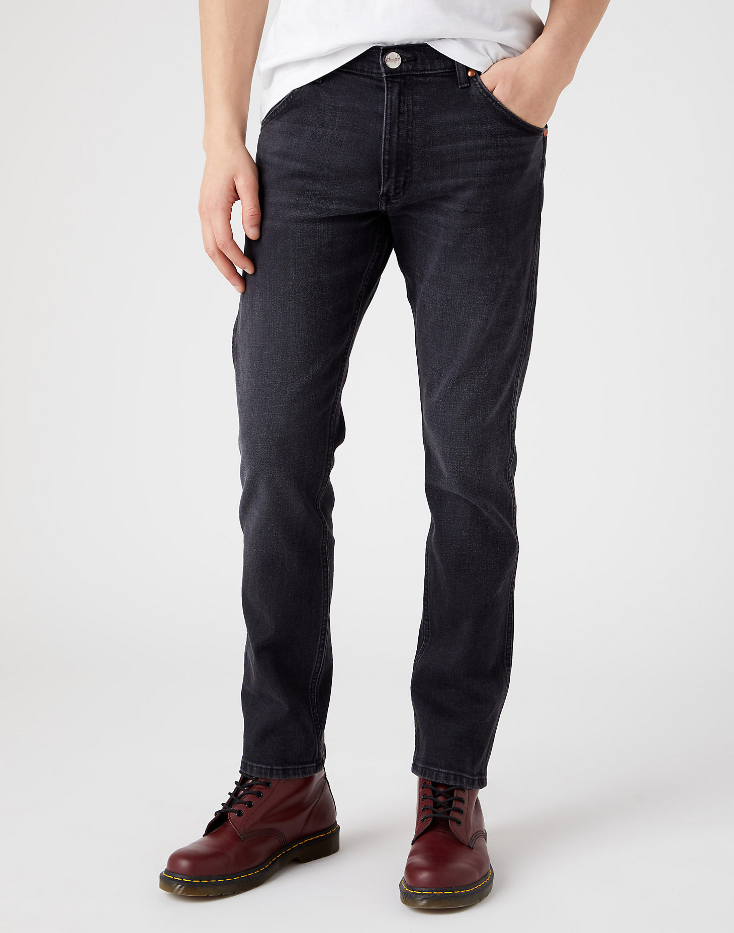 Indigood Icons 11MWZ Western Slim Jeans in Devil You Know main view