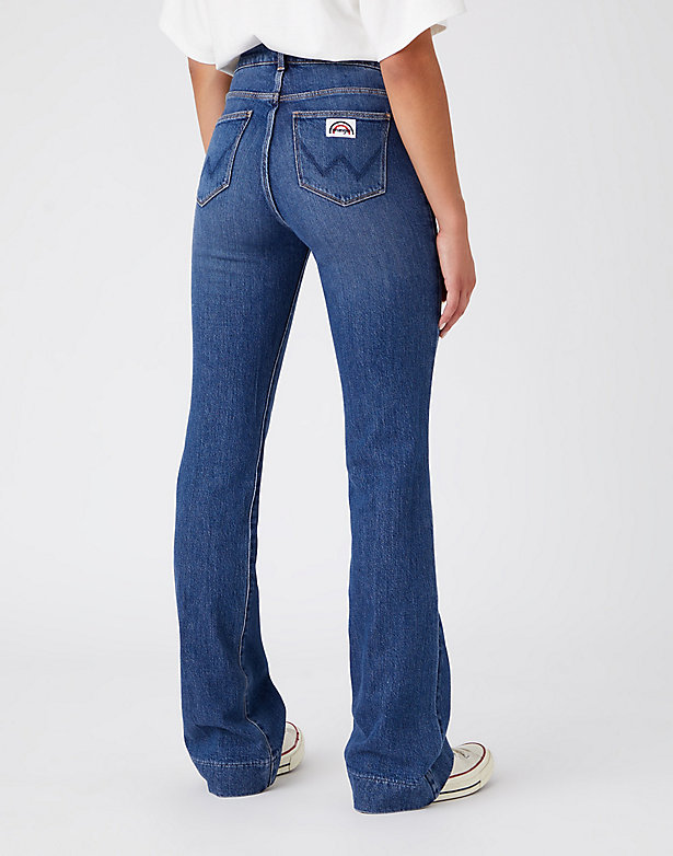 Flare Jeans in Night Shift