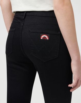 Flare Jeans in Retro Black alternative view 4