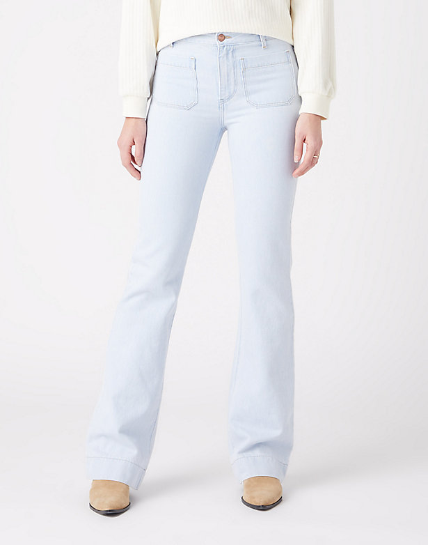 Flare Jeans in Trick Of The Ice