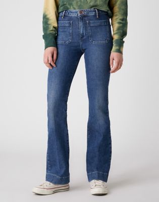 flare wrangler jeans