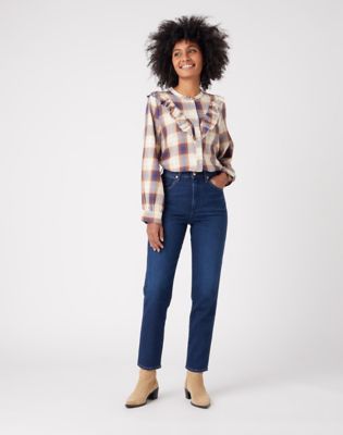 Wrangler sales mom jean