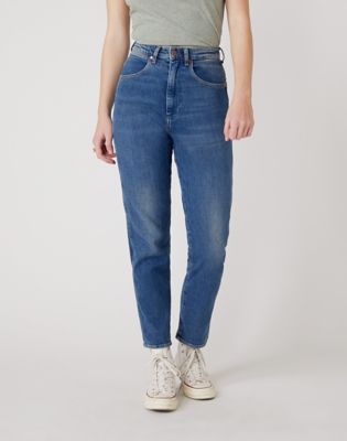 wrangler mum jeans