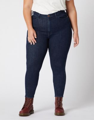 plus size wrangler jeans