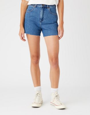 High waisted sale wrangler shorts