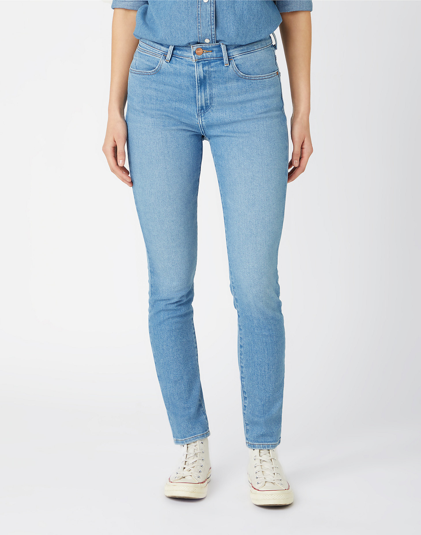 High Skinny Jeans in Soft Heart main view