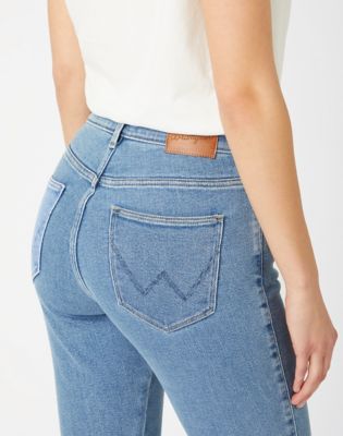 wrangler high skinny crop