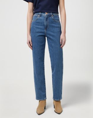 Top 79+ imagen wrangler mom jeans