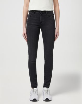 wrangler black skinny jeans