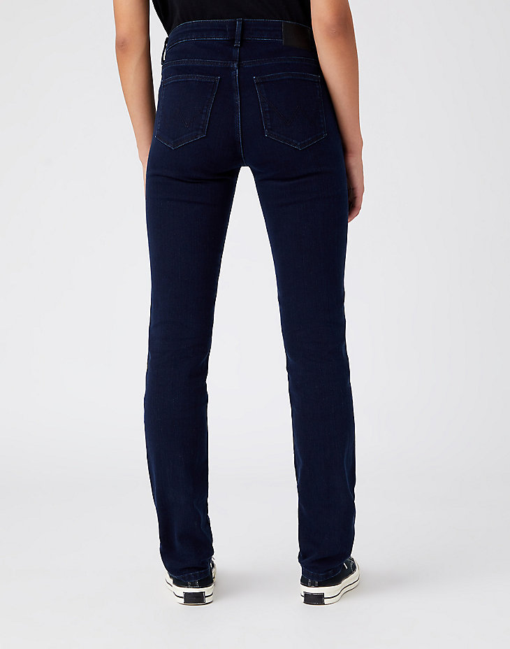 Straight Jeans in Blue Black alternative view 2