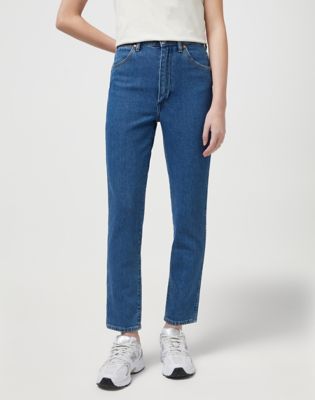 Ladies slim shop fit jeans uk