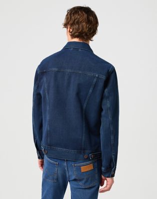 Wrangler denim trucker sales jacket