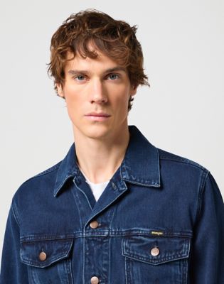 Wrangler store jean coat