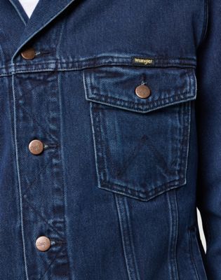 Authentic Western Jacket in Coalblue Stone | Men'sJackets | Wrangler®