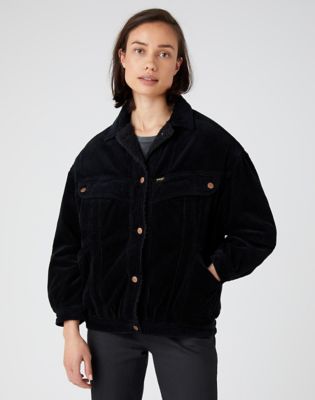 Black wrangler hot sale jacket