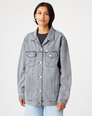 Wrangler denim jacket on sale womens