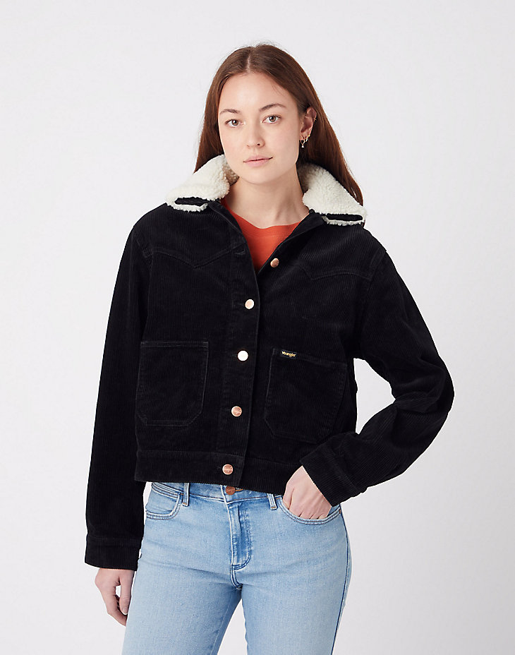 Western Ranch Jacket in Black main view
