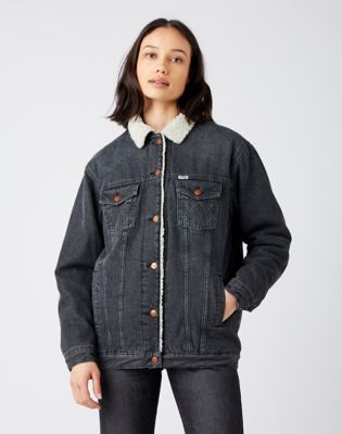 Wrangler sherpa best sale jacket women's