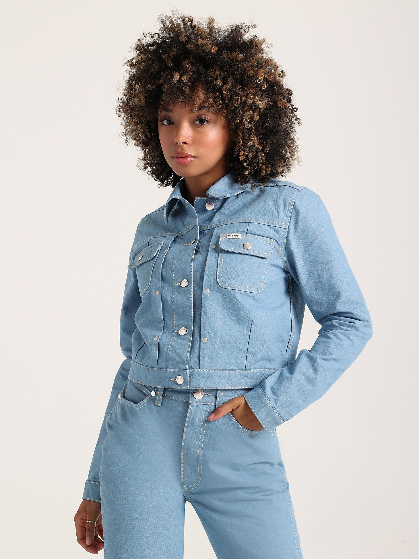 Blue Bell Jacket in Wrangler Blue main view