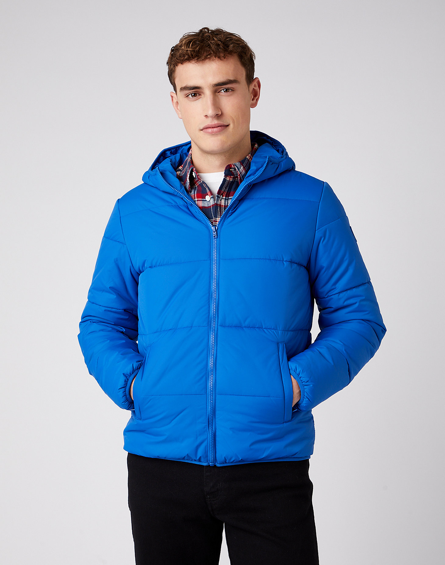 The Puffer in Wrangler Blue main view