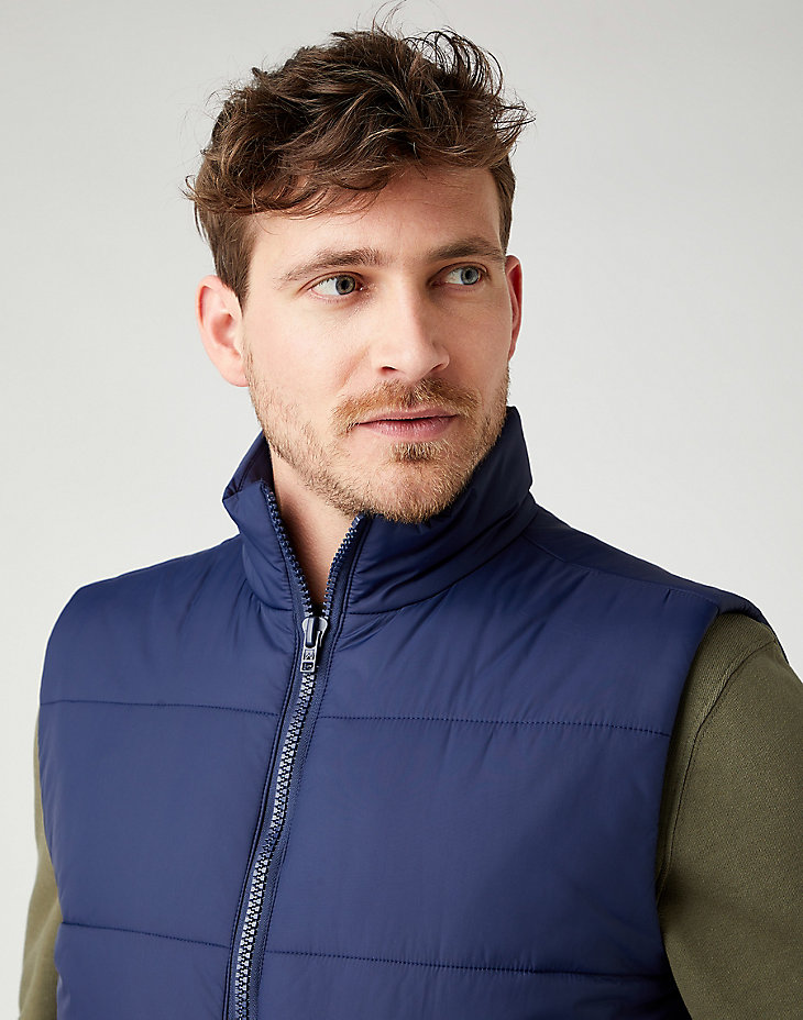 The Vest in Navy main view