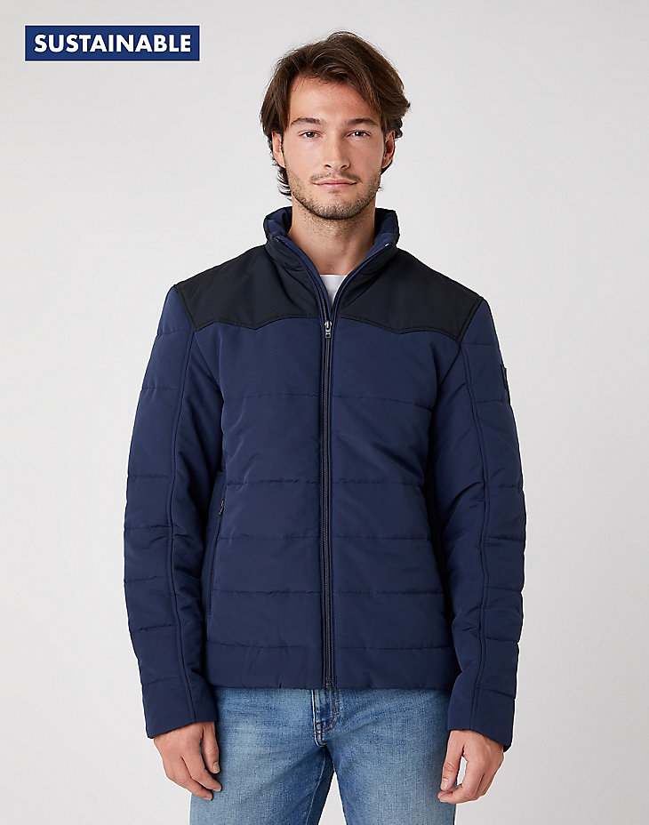 Transitional Puffer in Navy main view