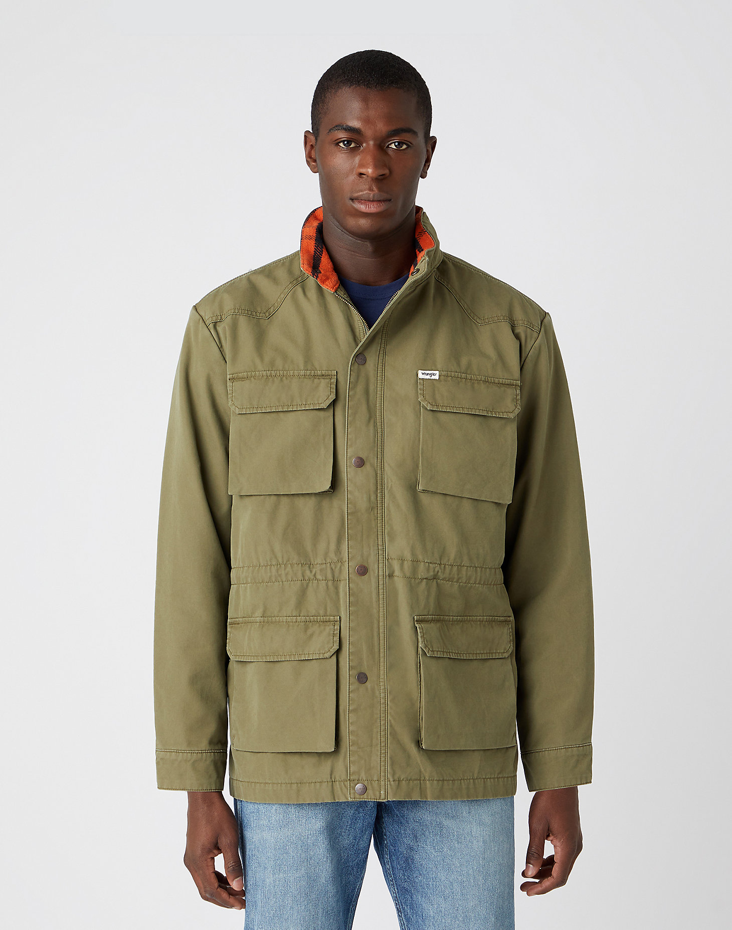 Field Jacket in Ivy Green main view