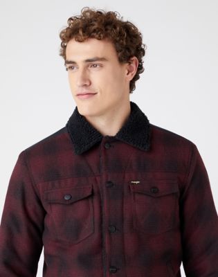 Wrangler wool jacket sale