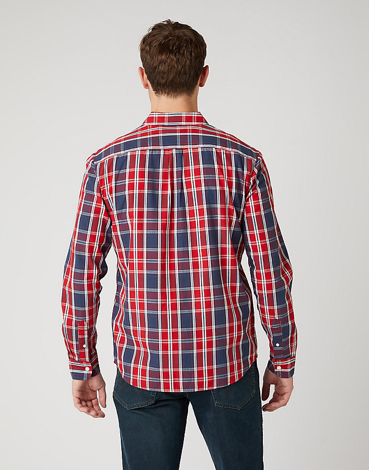 One Pocket Shirt in Chinese Red alternative view 2