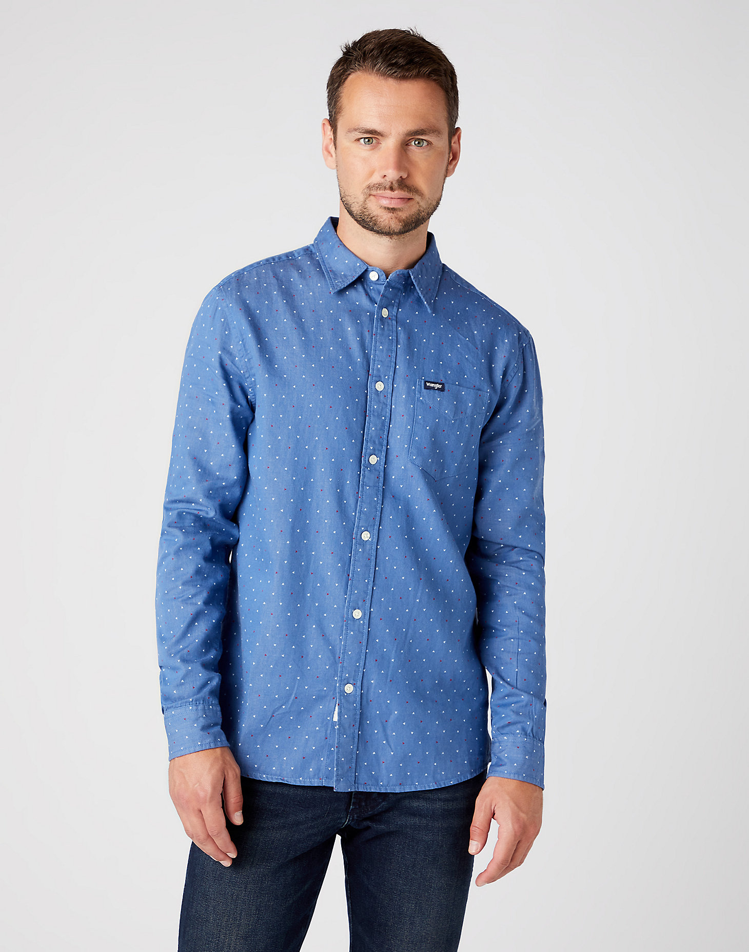 One Pocket Shirt in Navy main view