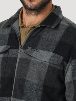 Wrangler sale fleece shirt