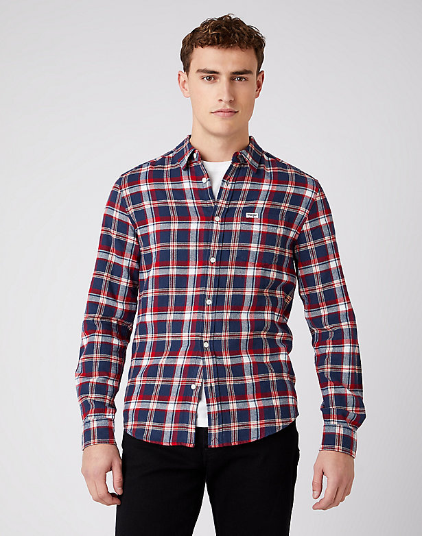 One Pocket Shirt in Red
