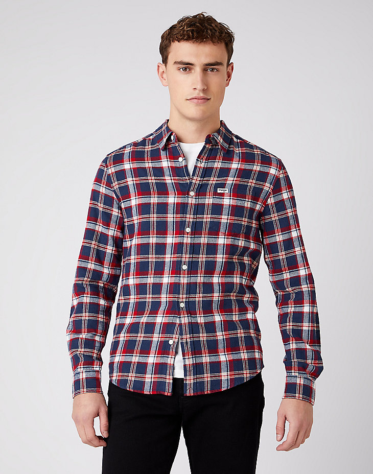 One Pocket Shirt in Red main view