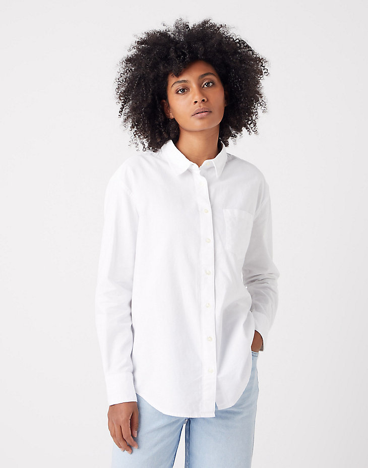 Oxford Shirt in White main view