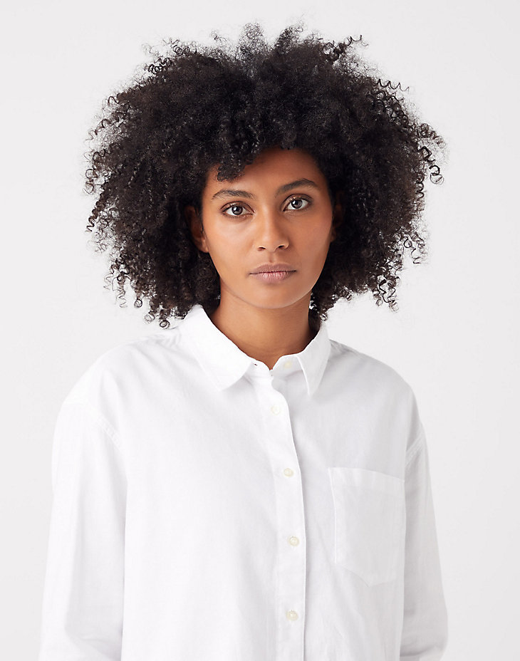 Oxford Shirt in White alternative view 3