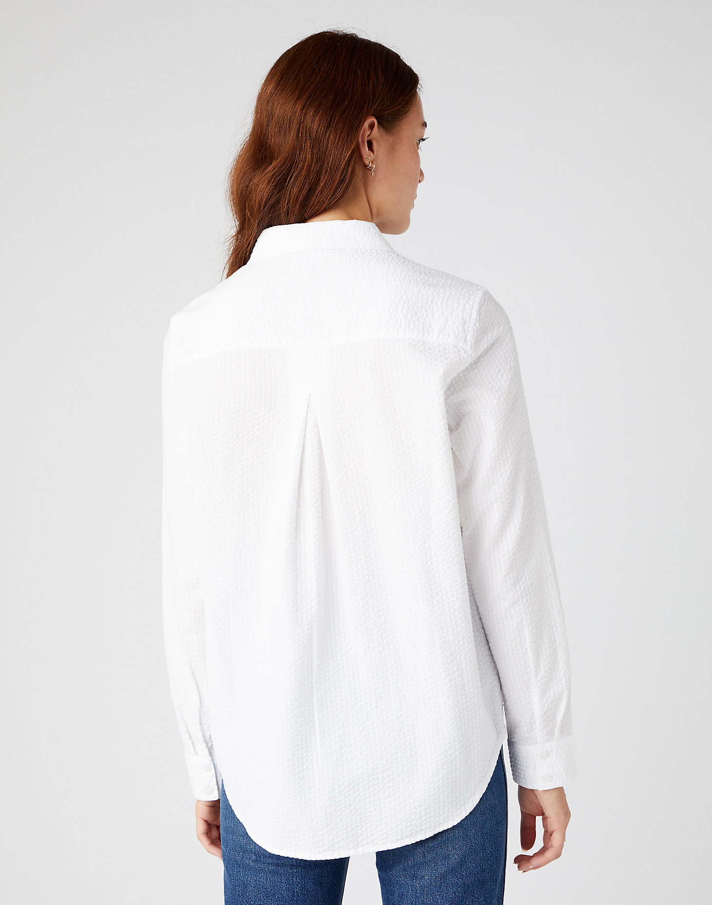 One Pocket Shirt in White alternative view 3