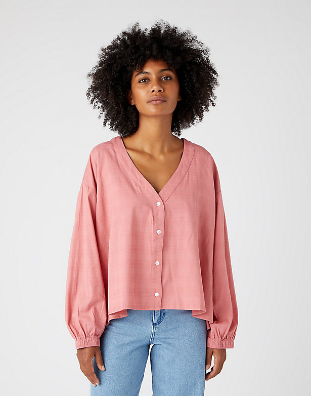 Cottage Shirt in Dusty Rose