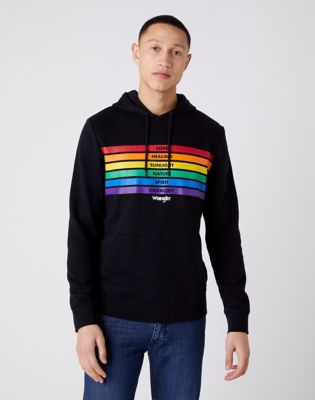 wrangler rainbow sweater