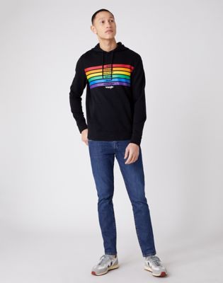 Wrangler cheap rainbow sweatshirt