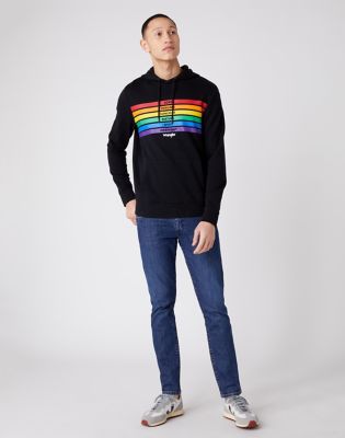 Wrangler store rainbow sweater