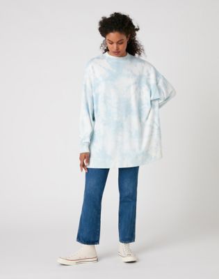 Oversized sweatshirt 2024 tie dye