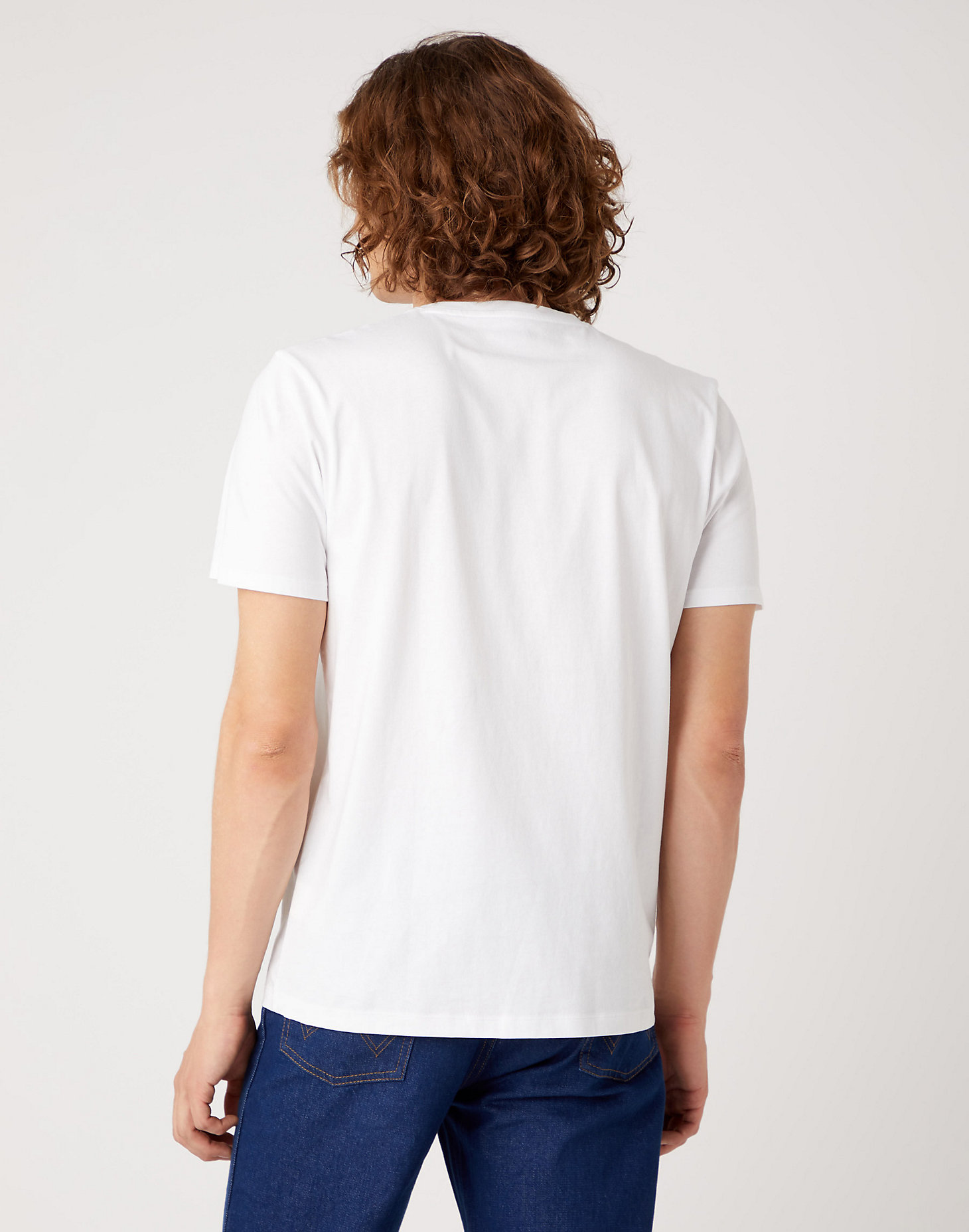 Sign Off Tee in White alternative view 2